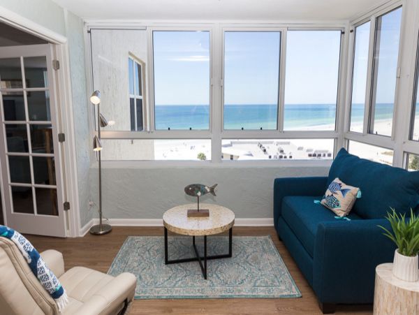 Gulf Front Siesta Key Vacation Condo Two Bedroom