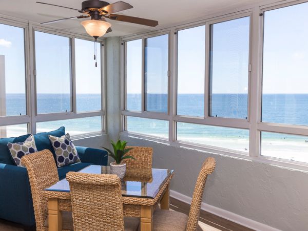 Gulf Front Siesta Key Vacation Condo Two Bedroom