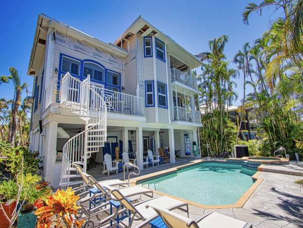 Beautifully Appointed Four Bedroom with Screened in Pool!