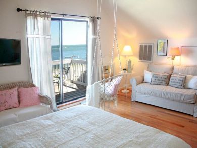 Living Area with Door to Balcony