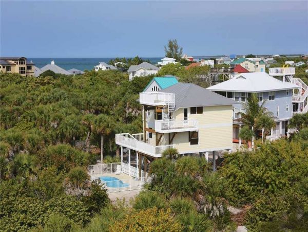 North Captiva Island 4 Bedroom Vacation Home Private Pool