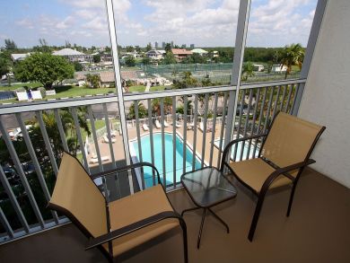 Pool View from Lanai