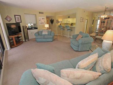 Flat Screen TV in Living Area Flat Screen TV in Living Area