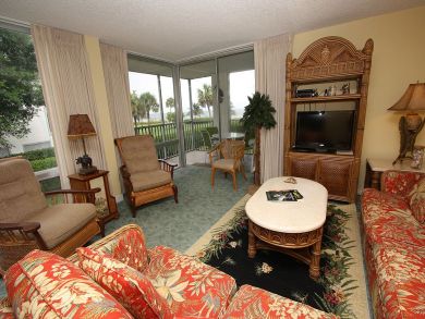 Living Room with Gulf View