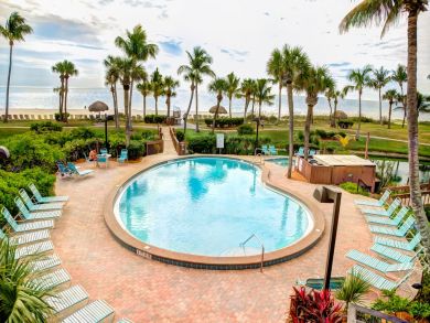 Sanibel Rental On Beach- Updated with Two Bedrooms Plus Den