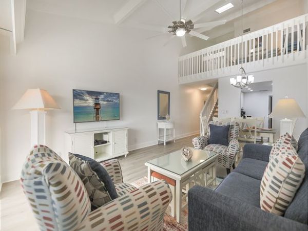 Captiva Island Two Bedroom plus loft Villa  Rental