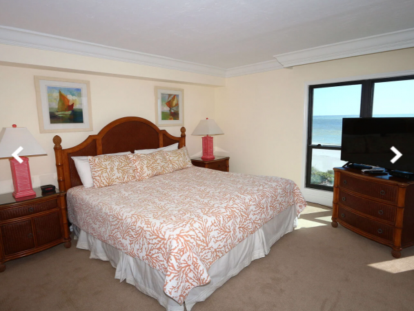 Sanibel Vacation Beach Condo Sleeps Six Guests - Gulf View