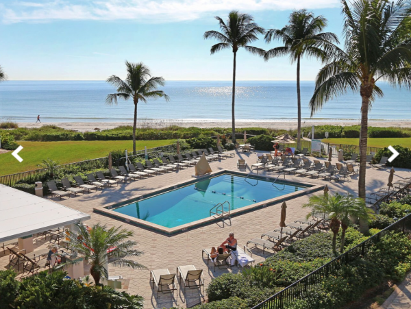 Sanibel Vacation Beach Condo Sleeps Six Guests - Gulf View