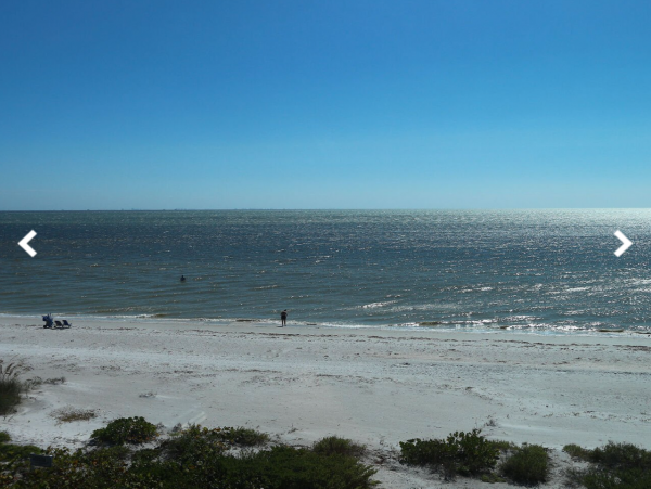 Sanibel Vacation Beach Condo Sleeps Six Guests - Gulf View