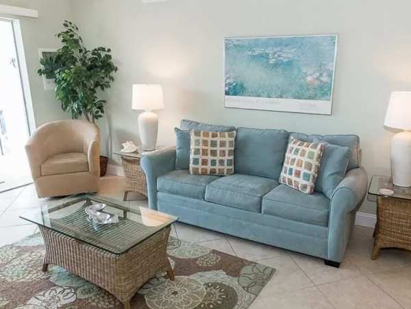 Siesta Key Two Bedroom Beach Condo Sleeps 6 with Shared Pool