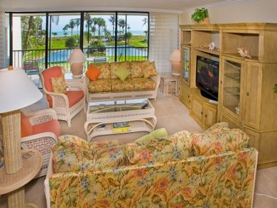 Gulf View from Living Area