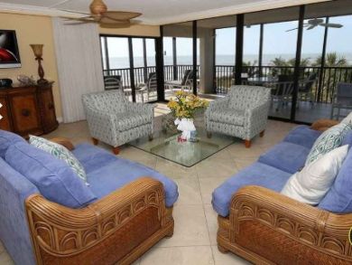Sanibel Island Two Bedroom Rental at Beach Luxury  Views !