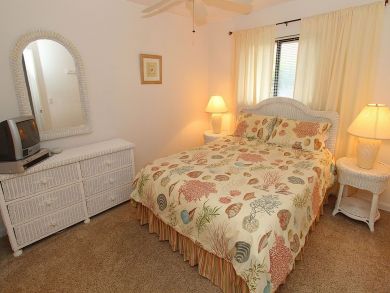 Queen Bed in Master Bedroom