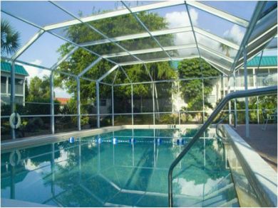 Community Caged Pool