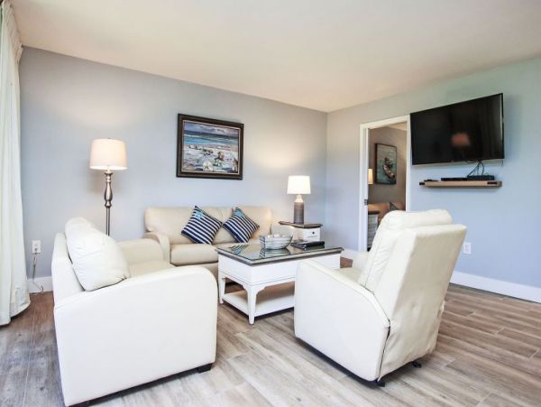 Sanibel Two Bedroom Plus Den Vacation Condo Partial Gulf View