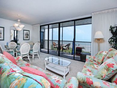 Gulf View from Living Area