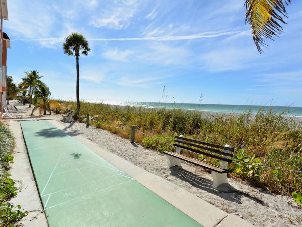 One Bedroom Siesta Key Rental View of the Gulf