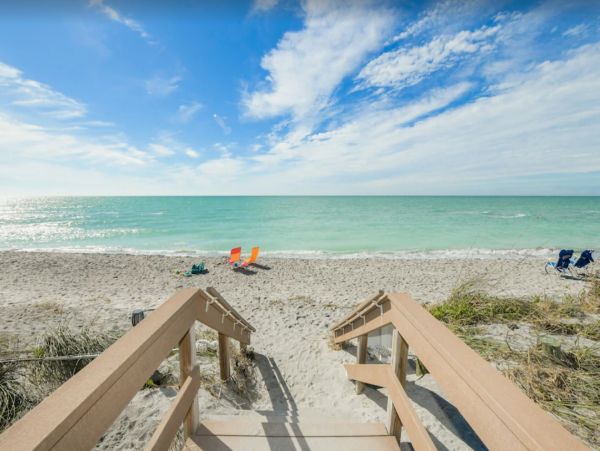 One Bedroom Siesta Key Rental View of the Gulf