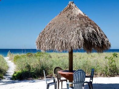 Beach Table and Chairs