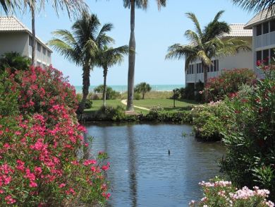 Beachfront condos on Sanibel