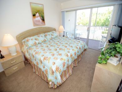 King Bed in Master Bedroom