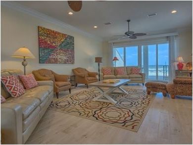 Gulf View from Living Room