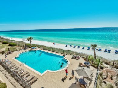 Santa Rosa Beach Luxury Condo On Beach Sleeps 10 Guests
