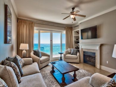 Santa Rosa Beach Luxury Condo On Beach Sleeps 10 Guests