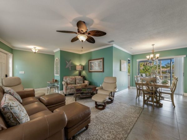 Siesta Key Home with Private Pool and Canal Front Sleeps 12