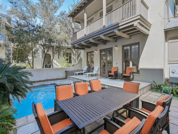 Walk to Beach Rosemary Beach Vacation Home 14 Guests