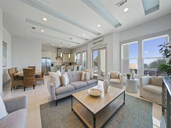 Steps to Beach Vacation Home Six Bedroom