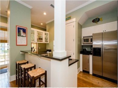 Fully Stocked Kitchen with Breakfast Bar