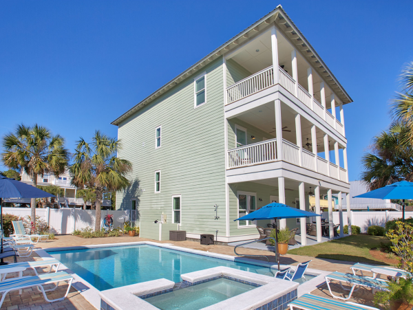 Beaches of South Walton Beach Home Sleeps 30 Private Pool