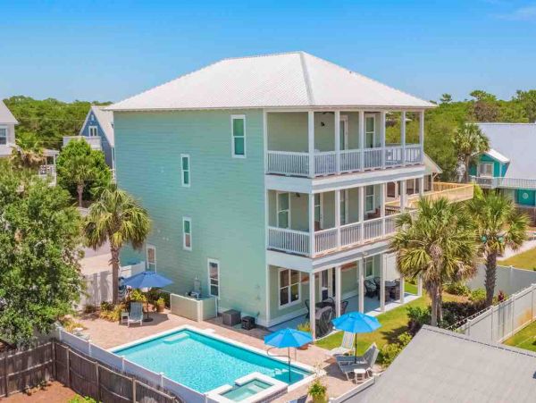 Beaches of South Walton Beach Home Sleeps 30 Private Pool