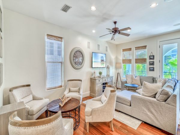 Walk to Beach Vacation Home Five Bedroom in Seacrest Beach