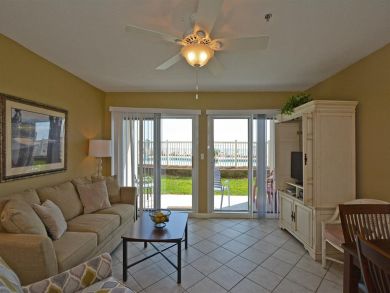 Pool & Gulf View from Living Area