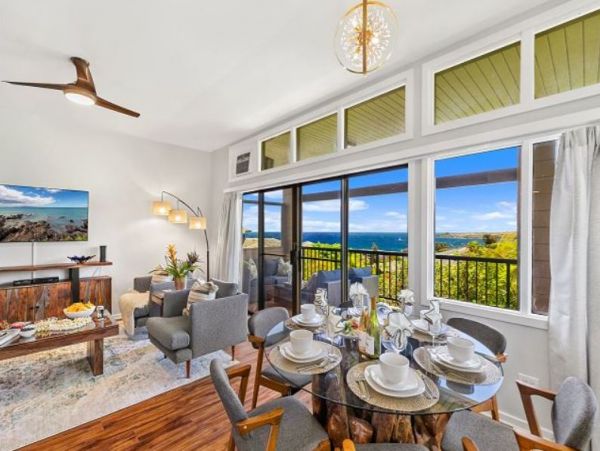 Ocean Views Two Bedroom Vacation Condo in Kapalua