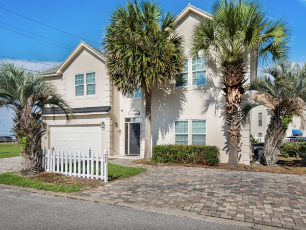 Miramar Six Bedroom Rental with Gulf Views & Community Pool