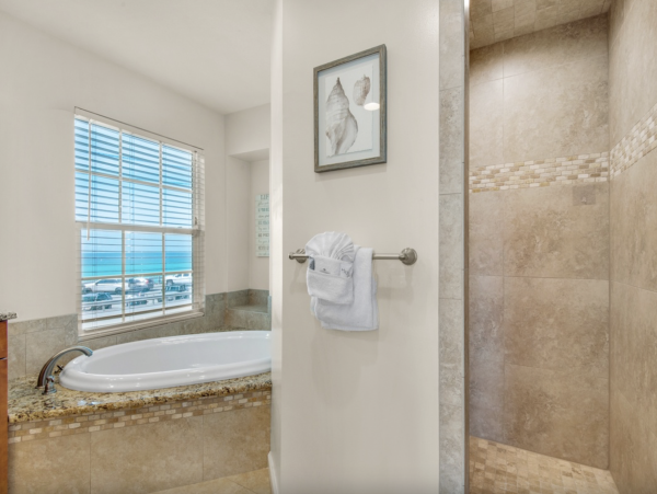 Miramar Six Bedroom Rental with Gulf Views & Community Pool