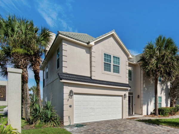 Miramar Six Bedroom Rental with Gulf Views & Community Pool
