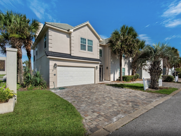 Miramar Six Bedroom Rental with Gulf Views & Community Pool