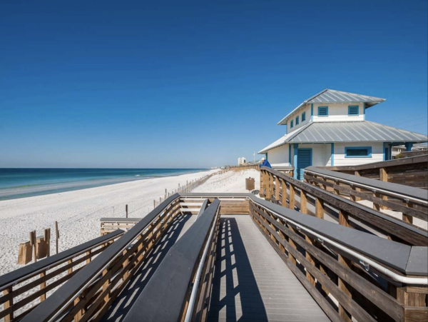 Miramar Six Bedroom Rental with Gulf Views & Community Pool