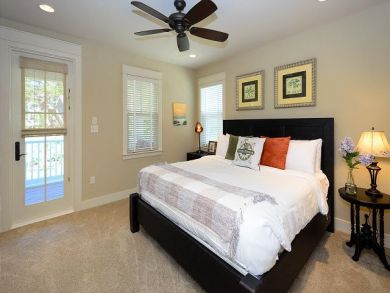 King Bed in Master Bedroom