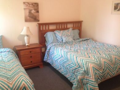 Guest Bedroom has Full & Twin Beds