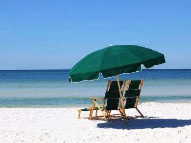 Sandy beach