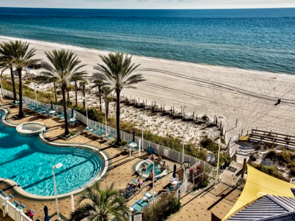 Panama Beach Vacation Condo Sleeps Ten Guests.