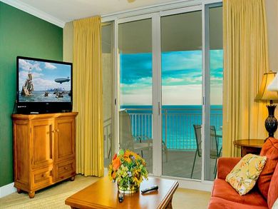 Gulf View Living Area