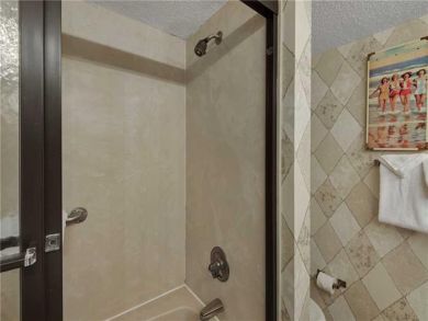 Shower in tub Shower in tub