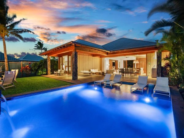 Luxury Kauai Vacation Rentals 4-Bedroom Poipu Vacation Home with Pool