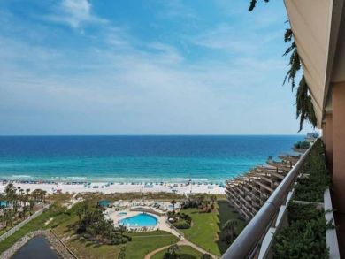 Destin Full Gulf View from this One Bedroom Condo